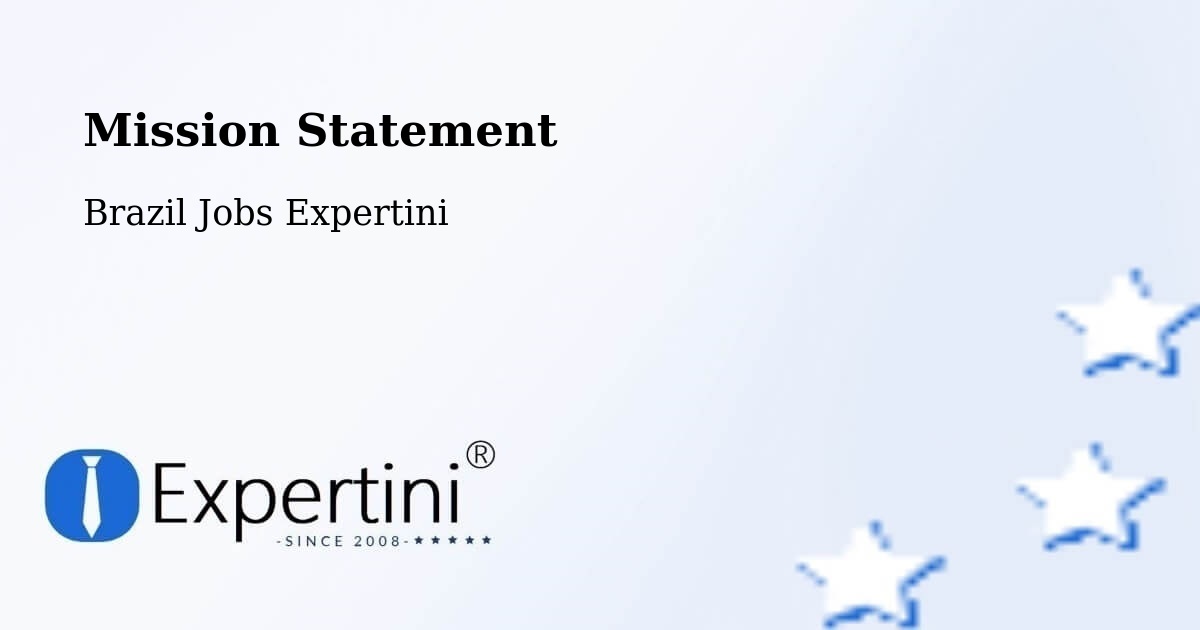 Corporate Mission – Cáceres - Brazil Jobs Expertini